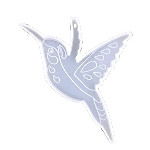 Kolibri-Schlüsselanhänger, Silikon, Epoxidharz, Ornamente, Anhänger, Schmuck, Basteln für Valentinstag, Liebe von DIEKE