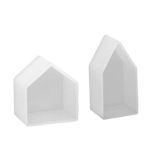 Kristall-Epoxidharz-Form, geometrische Form, Hausform, Silikonformen, Kunst, Dekoration, Gießen Kristall-Epoxidharz-Form, geometrische Form, Hausform, Silikonformen, Kunst, Dekoration, Gießen von DIEKE