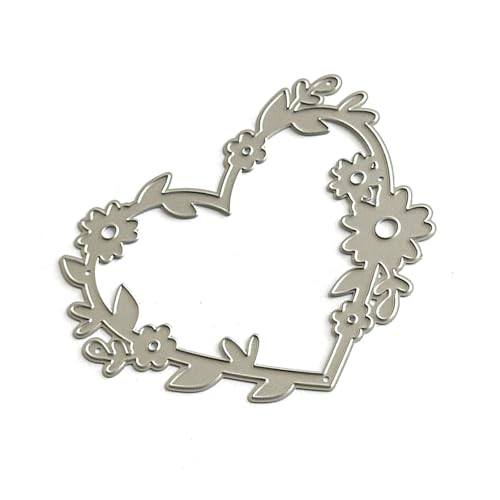 Metall-Stanzschablonen in Herzform, Blumenrahmen, Stanzformen für Fotokarten, Scrapbooking, Dekorationen Metall-Stanzschablonen in Herzform, Blumenrahmen, Stanzformen für Fotokarten, Scrapbooking, Dekorationen von DIEKE