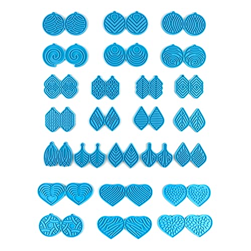 Silikon-Ohrring-Form, Ohrring-Harzform, Epoxidharz, Gießformen für Bastelarbeiten, Charms, Anhänger, Ohrringe, Schmuckherstellung Silikon-Ohrring-Form, Ohrring-Harzform, Epoxidharz, Gießformen für Bastelarbeiten, Charms, Anhänger, Ohrringe, Schmuckherstellung von DIEKE
