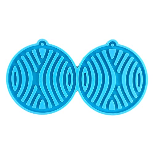 Silikon-Ohrring-Form, Ohrring-Harzform, Epoxidharz, Gießformen für Bastelarbeiten, Charms, Anhänger, Ohrringe, Schmuckherstellung von DIEKE