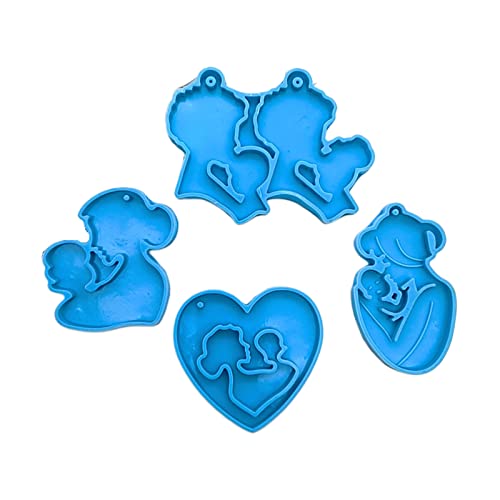 Silikonform für Schlüsselanhänger, Anhänger, Kristall, Epoxidharz, Schmuck, Gießen Silikonform für Schlüsselanhänger, Anhänger, Kristall, Epoxidharz, Schmuck, Gießen von DIEKE