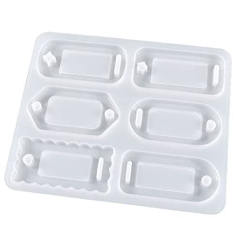Silikonform für Schmuckanhänger, Silikon-Ton, Schlüsselanhänger mit Epoxidharz-Formen, stanzfreie Herstellung Silikonform für Schmuckanhänger, Silikon-Ton, Schlüsselanhänger mit Epoxidharz-Formen, stanzfreie Herstellung von DIEKE