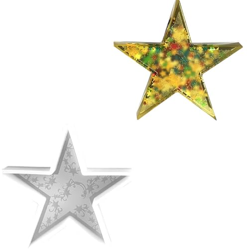 Silikonformen in Mond- und Sternform für handgefertigte Heimdekoration, Kunstharz, Basteln, Seife, Epoxidharz, Mond und Stern Silikonformen in Mond- und Sternform für handgefertigte Heimdekoration, Kunstharz, Basteln, Seife, Epoxidharz, Mond und Stern von DIEKE