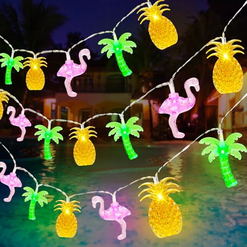 Flamingo Lichterkette, 3 M 20 LED Flamingo Lampe Solar, Lichterkette Tropisch, Lichterkettes Hawaii Sommer, Geeignet für Hawaii-Partys Im Innen- und Außenbereich, Sommerpartys, Stranddekorationen Flamingo Lichterkette, 3 M 20 LED Flamingo Lampe Solar, Lichterkette Tropisch, Lichterkettes Hawaii Sommer, Geeignet für Hawaii-Partys Im Innen- und Außenbereich, Sommerpartys, Stranddekorationen von DIELIANHUA