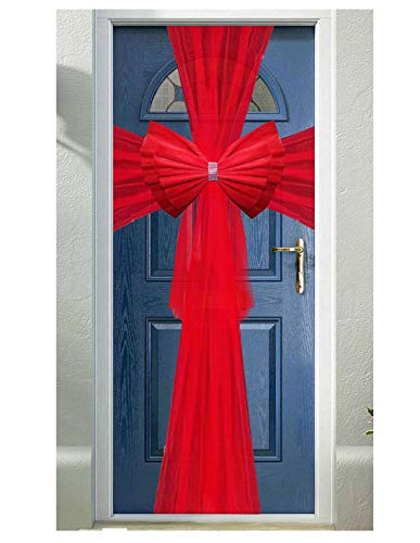 DIGITAL SPOT Red And Baby Pink Door Bow Jäten Dekoration Kit Fancy Party Anlässe Bowknot Zubehör Rot One Size DIGITAL SPOT Red And Baby Pink Door Bow Jäten Dekoration Kit Fancy Party Anlässe Bowknot Zubehör Rot One Size von DIGITAL SPOT