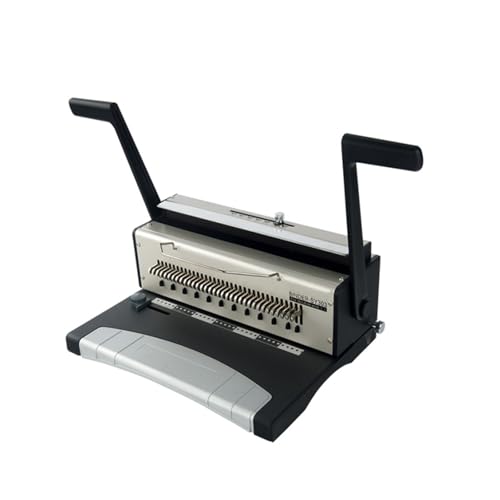 Bindemaschine, 34 loch Bindemaschine Quadratische Loch/runde Loch S303/SY303 Stanzmaschine 3:1 Doppelspule Bindemaschine(S303 square hole) von DIGNIFE