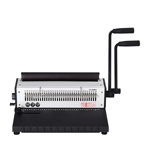 Bindemaschine, 34 löcher Doppel Wire-O Stanz Bindemaschine A3A4 for Bücher Puncher Binder, for Büro, Schule, Business Bindemaschine, 34 löcher Doppel Wire-O Stanz Bindemaschine A3A4 for Bücher Puncher Binder, for Büro, Schule, Business von DIGNIFE