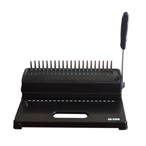 Bindemaschine, GD-3300 Clip Bindemaschine Stanzmaschine 21-Loch Kamm Typ Vertragstext Schürze Manuelle Bindemaschine Bindemaschine, GD-3300 Clip Bindemaschine Stanzmaschine 21-Loch Kamm Typ Vertragstext Schürze Manuelle Bindemaschine von DIGNIFE
