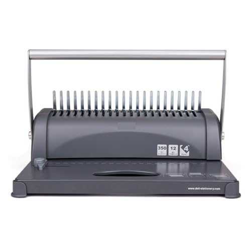 Bindemaschine, Manuelle Kammbindemaschine for das Büro, Finanz-Kunststoff-Schürzenringe, Bindemaschine 21 Löcher, 350 Seiten Kapazität Bindemaschine, Manuelle Kammbindemaschine for das Büro, Finanz-Kunststoff-Schürzenringe, Bindemaschine 21 Löcher, 350 Seiten Kapazität von DIGNIFE