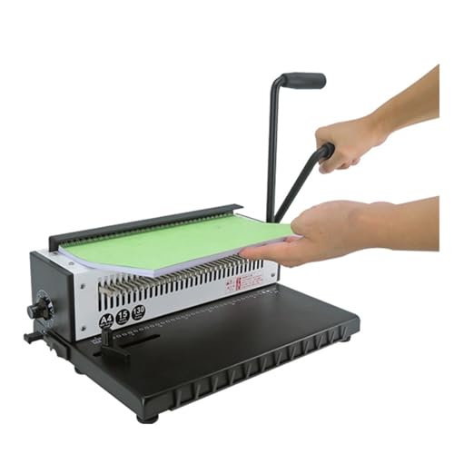 Bindemaschine, TD-1231 34 Löcher Metall Doppel Wire-O Punch Bindemaschine A3A4 Puncher Binder, for Büro, Schule, Business Bindemaschine, TD-1231 34 Löcher Metall Doppel Wire-O Punch Bindemaschine A3A4 Puncher Binder, for Büro, Schule, Business von DIGNIFE