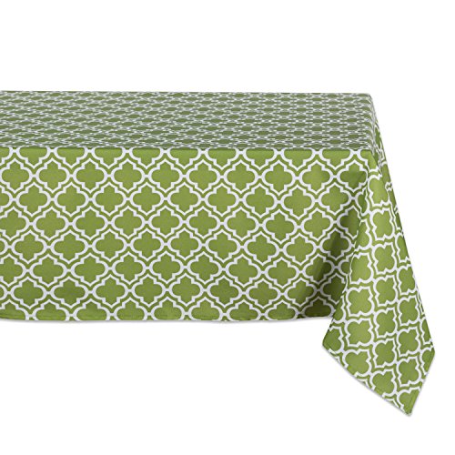 DII 100% Polyester, auslaufsicher, maschinenwaschbar Tischdecke 60x84 Green Lattice DII 100% Polyester, auslaufsicher, maschinenwaschbar Tischdecke 60x84 Green Lattice von DII