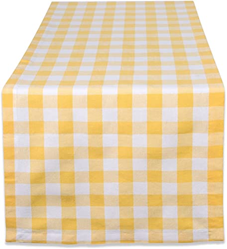 DII Karierte Kollektion Tischläufer, 14x72, gelb DII Karierte Kollektion Tischläufer, 14x72, gelb von DII