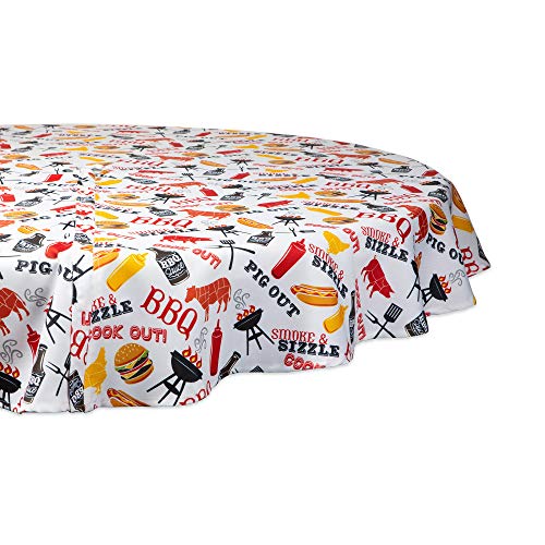 DII TC Outdoor-Reißverschluss, Paisleymuster, Blau 60" Round w/Zipper Barbeque DII TC Outdoor-Reißverschluss, Paisleymuster, Blau 60" Round w/Zipper Barbeque von DII
