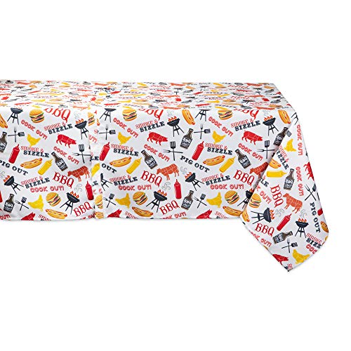 DII TC Outdoor-Reißverschluss, Paisleymuster, Blau 60x84 w/Zipper Barbeque von DII