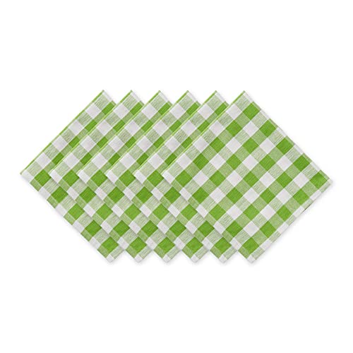 DII Tischservietten-Set, kariert, grüner Apfel, 6 Stück DII Tischservietten-Set, kariert, grüner Apfel, 6 Stück von DII