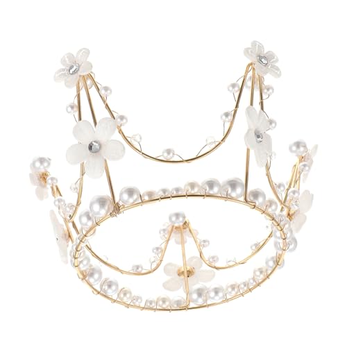1stk Kronenkuchen Dekorieren Kernstück Hochzeitsdekoration Tiara Ornament Kopfschmuck Für Die Braut Kopfbedeckung Glücklich Königliche Königin Jubiläum Kucheneinsatz Perle Plastik DIKACA 1stk Kronenkuchen Dekorieren Kernstück Hochzeitsdekoration Tiara Ornament Kopfschmuck Für Die Braut Kopfbedeckung Glücklich Königliche Königin Jubiläum Kucheneinsatz Perle Plastik DIKACA von DIKACA