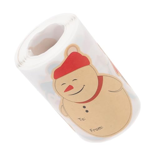 DIKACA 1 Rolle Dekorative Geschenkaufkleber Weihnachten Etiketten Dekorationen Gruß weihnachtsdeko Weihnachtslabel -Aufkleber weihnachtsfeierverzierungen Selbstklebendes Kraftpapier DIKACA 1 Rolle Dekorative Geschenkaufkleber Weihnachten Etiketten Dekorationen Gruß weihnachtsdeko Weihnachtslabel -Aufkleber weihnachtsfeierverzierungen Selbstklebendes Kraftpapier von DIKACA