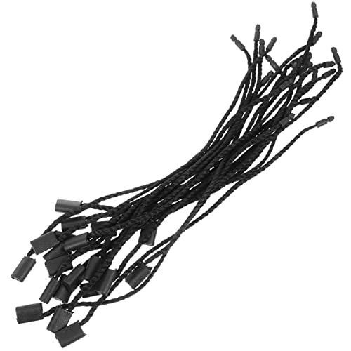 DIKACA 1 Saiten Hängeetikett Mit Linie Schwarzes Schlüsselband Etiketten Lanyard Schwarz Nähen Hängend Tag-krawattenverschluss Befestigungselemente Für Preisschilder Polyesterfaden Black DIKACA 1 Saiten Hängeetikett Mit Linie Schwarzes Schlüsselband Etiketten Lanyard Schwarz Nähen Hängend Tag-krawattenverschluss Befestigungselemente Für Preisschilder Polyesterfaden Black von DIKACA
