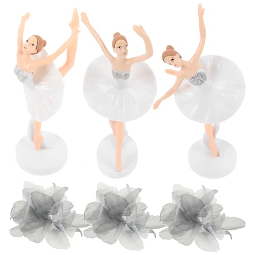 DIKACA 1 Satz 6 Stück Ballettmädchen-Ornamente Kuchendekorationen Ballettfiguren Hochzeit Weihnachten Ballerina-Tortenaufsatz Ballettmädchen -Kuchen -Toper Plastik Weiß DIKACA 1 Satz 6 Stück Ballettmädchen-Ornamente Kuchendekorationen Ballettfiguren Hochzeit Weihnachten Ballerina-Tortenaufsatz Ballettmädchen -Kuchen -Toper Plastik Weiß von DIKACA