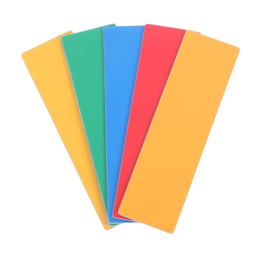 DIKACA 1 Satz Beschreibbare Magnete für Whiteboard Magnetetikett Whiteboard Platabels Etiketten Magnetisches, trocken abwischbares Etikett Etikettenmagnete aus Gummi von DIKACA