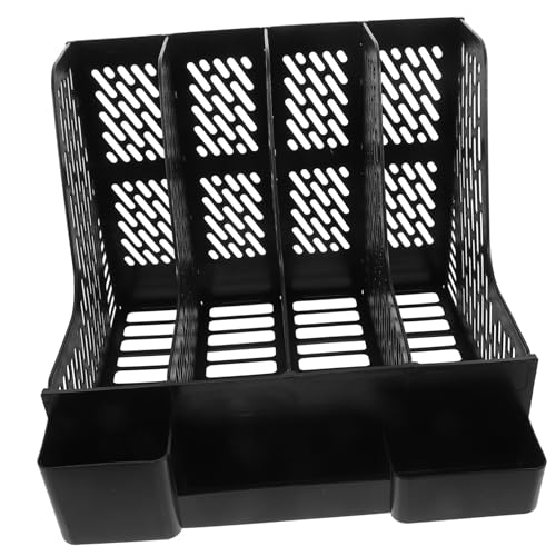 DIKACA 1 Satz Dateispeicherordner Aktenregal Dateisortierer Schubladen-organizer A4 Aktenordner Aus Papier Aktenorganizer Weiß Lagerung Aktenordner Für Den Schreibtisch Plastik Black DIKACA 1 Satz Dateispeicherordner Aktenregal Dateisortierer Schubladen-organizer A4 Aktenordner Aus Papier Aktenorganizer Weiß Lagerung Aktenordner Für Den Schreibtisch Plastik Black von DIKACA