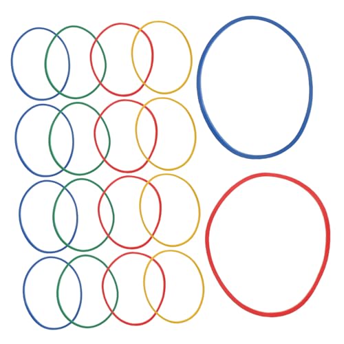 DIKACA 1 Satz Hoch elastisches Gummiband gummibänder Bargeldband dickes Gummiband Geldbänder für Bargeld kleine Haargummis Loombänder nachfüllen Büroklammern in verschiedenen Größen von DIKACA