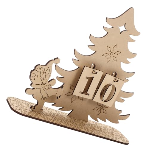 DIKACA 1 Satz Holzkalender -Ornamente Adventskalender Dekorationen Zwerg Dekoration des Heimkalenders Weihnachten Kommen Kalender zum Basteln aus Holz Holzkalender selber machen DIKACA 1 Satz Holzkalender -Ornamente Adventskalender Dekorationen Zwerg Dekoration des Heimkalenders Weihnachten Kommen Kalender zum Basteln aus Holz Holzkalender selber machen von DIKACA