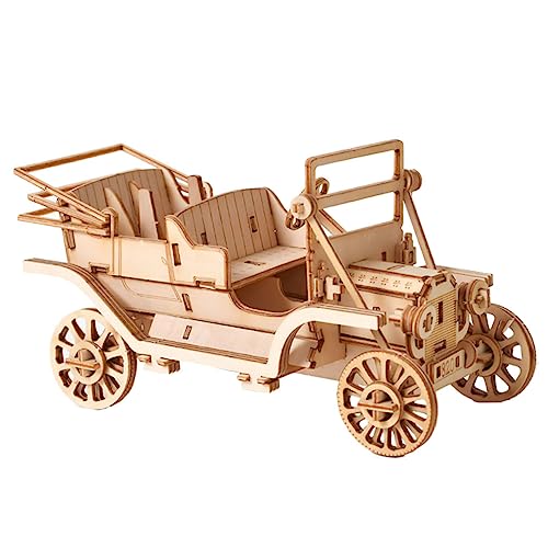 DIKACA 1 Satz Holzpuzzles für bastelzeug mockin spielsachen holzkit holzbausatz spielwaren draußen Toys kinderpuzzles aus Holz 3D-Puzzles für Hölzern von DIKACA