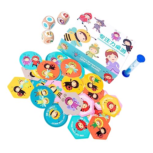 DIKACA 1 Satz Intelligenzspielzeug Für Lustige Matching Spielkarten Kognitives Eltern Kind Spielzubehör Konzentrationstrainingsspielzeug Für Lernspielzeug Für Geschenkpapier von DIKACA