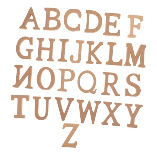 DIKACA 1 Satz Kleinen Unvollendeten Holzbuchstaben für Heimdekoration und Bastelprojekte Holzbuchstaben für Kreative DIY Fotorequisiten und Personalisierte Initialen DIKACA 1 Satz Kleinen Unvollendeten Holzbuchstaben für Heimdekoration und Bastelprojekte Holzbuchstaben für Kreative DIY Fotorequisiten und Personalisierte Initialen von DIKACA