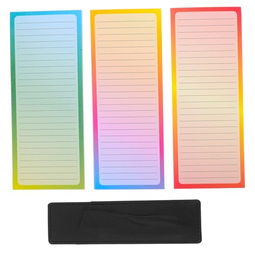 DIKACA 1 Satz Magnetische Einkaufsliste Magnetisches Memo -Pad Erwachsene Einkaufslistenblock mit Magnet Lebensmittelgeschäft Magnetischer Einkaufslistenblock kühlschrank Weich magnetisch von DIKACA