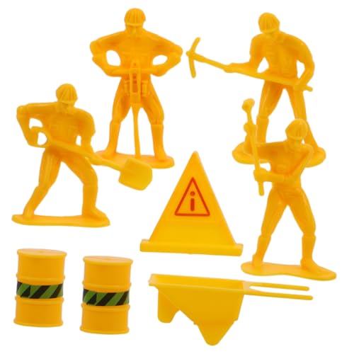 DIKACA 1 Satz Mini Bauarbeiter Figuren Realistische Baustellen Dekoration für Kuchen und Rollenspiele Sichere und Zuverlässige Materialien für Kindergeburtstage und Kreative Spielstunden DIKACA 1 Satz Mini Bauarbeiter Figuren Realistische Baustellen Dekoration für Kuchen und Rollenspiele Sichere und Zuverlässige Materialien für Kindergeburtstage und Kreative Spielstunden von DIKACA