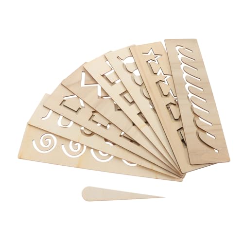 DIKACA 1 Satz Übungsbrett aus Holz Zeichenbrett holzspielzeug schreibübungen heusgen Educational Toys zabawki stymulujące rozwój hölzerne Schreibtafel hohles Übungsbrett Brown DIKACA 1 Satz Übungsbrett aus Holz Zeichenbrett holzspielzeug schreibübungen heusgen Educational Toys zabawki stymulujące rozwój hölzerne Schreibtafel hohles Übungsbrett Brown von DIKACA