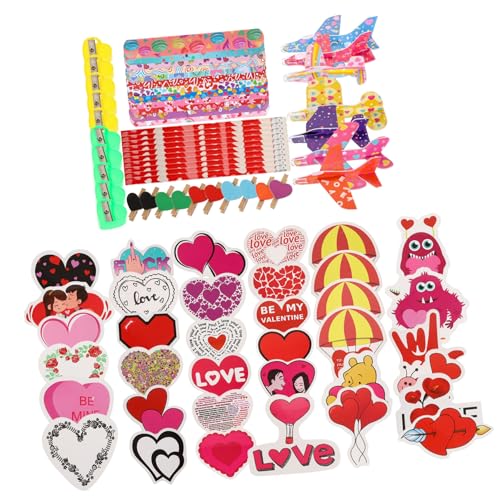 DIKACA 1 Satz Valentinstag-Briefpapierspielzeug für Dekorationen Valentinsgrüße behandeln Briefpapier Valentinstag Partygeschenke schreibwaren Kinderpartyspielzeug Plastik DIKACA 1 Satz Valentinstag-Briefpapierspielzeug für Dekorationen Valentinsgrüße behandeln Briefpapier Valentinstag Partygeschenke schreibwaren Kinderpartyspielzeug Plastik von DIKACA