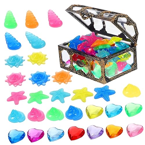 DIKACA 1 Set Piraten Schatztruhe Geburtstag Edelsteine Schwimmbäder Diamanten Tauchbecken Zubehör Pool Pool Party Juwelenspiele Kunststoff Zufällige Farbe DIKACA 1 Set Piraten Schatztruhe Geburtstag Edelsteine Schwimmbäder Diamanten Tauchbecken Zubehör Pool Pool Party Juwelenspiele Kunststoff Zufällige Farbe von DIKACA