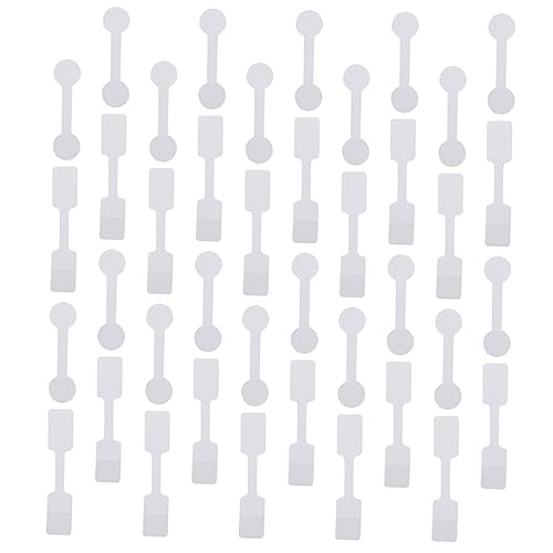 DIKACA 1 Set Ringanhänger Ringschmucketiketten Schmuckanhänger Schmucketiketten Leere Markierungsanhänger Bunte Ringetiketten Hängeanhänger Anhängeraufkleber Kleidungsetiketten von DIKACA