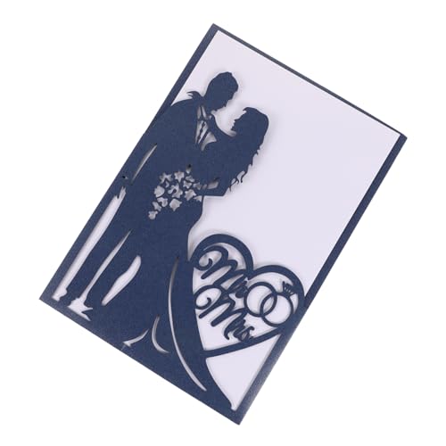DIKACA 10 Stück Einladungskarte aus Papier jubiläumskarte anniversary card Hochzeitseinladungen hochzeitsparty Hochzeitsdekorationen Fee Gruß hohle Hochzeitseinladung Hochzeitskarte Blue DIKACA 10 Stück Einladungskarte aus Papier jubiläumskarte anniversary card Hochzeitseinladungen hochzeitsparty Hochzeitsdekorationen Fee Gruß hohle Hochzeitseinladung Hochzeitskarte Blue von DIKACA