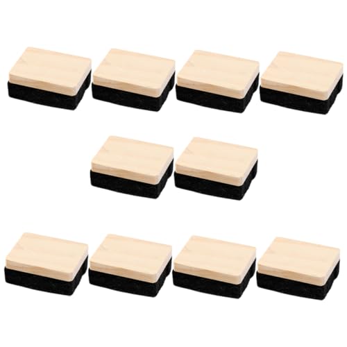 DIKACA 10 Stück Radiergummi Whiteboard-Stifte Whiteboard-Reinigungsspray Mini-Radierer Whiteboard-Trockenlöscher white board teller weiß Kreidereiniger Tragbarer Tafelrätsel hölzern DIKACA 10 Stück Radiergummi Whiteboard-Stifte Whiteboard-Reinigungsspray Mini-Radierer Whiteboard-Trockenlöscher white board teller weiß Kreidereiniger Tragbarer Tafelrätsel hölzern von DIKACA