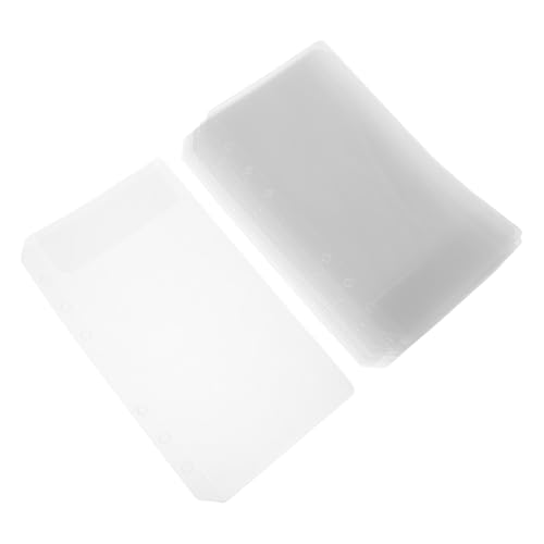 DIKACA 10 Stück Teiliges Transparente Binder Taschen mit Doppel Lochung PVC Dokumententaschen für Rechnungen Geldscheine und Karten Praktische Klarsichthüllen für Ordner und DIKACA 10 Stück Teiliges Transparente Binder Taschen mit Doppel Lochung PVC Dokumententaschen für Rechnungen Geldscheine und Karten Praktische Klarsichthüllen für Ordner und von DIKACA