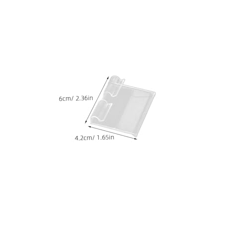 DIKACA 10 Stück Teiliges Transparentes PVC Preisschild Langlebiger Etikettenhalter für Supermarkt Regale und Einzelhandel Einfache Anbringung Robuste Kunststoff Preisschilder DIKACA 10 Stück Teiliges Transparentes PVC Preisschild Langlebiger Etikettenhalter für Supermarkt Regale und Einzelhandel Einfache Anbringung Robuste Kunststoff Preisschilder von DIKACA