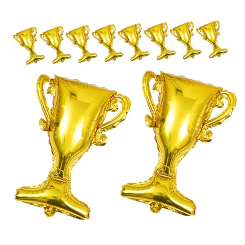 DIKACA 10 Stück Trophäenballon Aus Aluminiumfolie Bänder Grad Ballon Festivalballons Willkommensballons Graduierung Aufblasbar Blaue Geburtstagsballons Willkommen Golden Aluminiumfolie DIKACA 10 Stück Trophäenballon Aus Aluminiumfolie Bänder Grad Ballon Festivalballons Willkommensballons Graduierung Aufblasbar Blaue Geburtstagsballons Willkommen Golden Aluminiumfolie von DIKACA