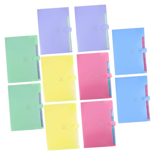 DIKACA 10 Stück aufbewahrungssack aktenmappe Dokumenten-Organizer dokumententasche ordnee dokumentieren Vinyl Akkordeon-Aktenordner für Schüler Akkordeondateiorganisator PP-Kunststoff DIKACA 10 Stück aufbewahrungssack aktenmappe Dokumenten-Organizer dokumententasche ordnee dokumentieren Vinyl Akkordeon-Aktenordner für Schüler Akkordeondateiorganisator PP-Kunststoff von DIKACA