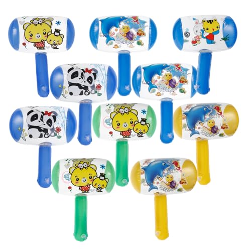 DIKACA 10 Stück aufblasbare Hämmer hammer aufblasbar outdoorspielzeug Kinderzimmer Dekoration ringer Clown-Hammer Hämmer aufblasbares Aufblasbarer Kinderhammer Colorful DIKACA 10 Stück aufblasbare Hämmer hammer aufblasbar outdoorspielzeug Kinderzimmer Dekoration ringer Clown-Hammer Hämmer aufblasbares Aufblasbarer Kinderhammer Colorful von DIKACA