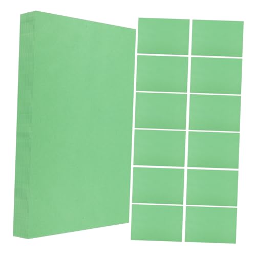 DIKACA 100 Blatt Buntes Origami Papier Zum Basteln Recycling Druck Farbiges Papier Grün DIKACA 100 Blatt Buntes Origami Papier Zum Basteln Recycling Druck Farbiges Papier Grün von DIKACA