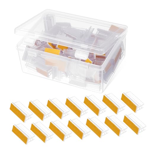 DIKACA 100 Stück Acryl Namensschild Clip Halter Sicherer Tischkartenhalter für Restaurant Vielseitiger Etikettenhalter für Preisschilder und Werbekarten Transparent DIKACA 100 Stück Acryl Namensschild Clip Halter Sicherer Tischkartenhalter für Restaurant Vielseitiger Etikettenhalter für Preisschilder und Werbekarten Transparent von DIKACA