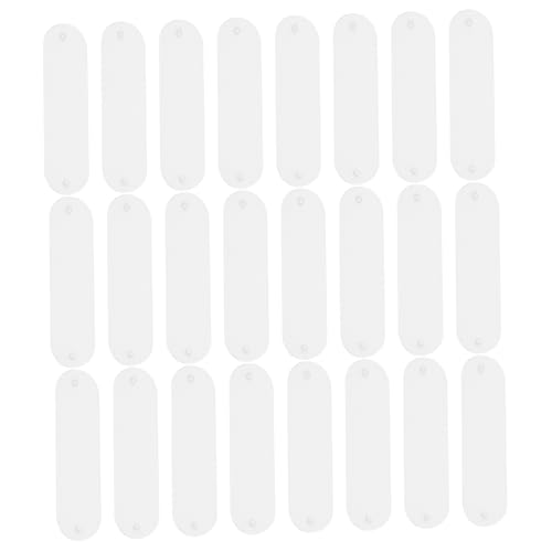 DIKACA 100 Stück Lederetiketten für Kleidung DIY Handarbeitslabel Leere Kleidungskennzeichnungen für Jeans Hüte Langlebig und Vielseitig Einsetzbar DIKACA 100 Stück Lederetiketten für Kleidung DIY Handarbeitslabel Leere Kleidungskennzeichnungen für Jeans Hüte Langlebig und Vielseitig Einsetzbar von DIKACA