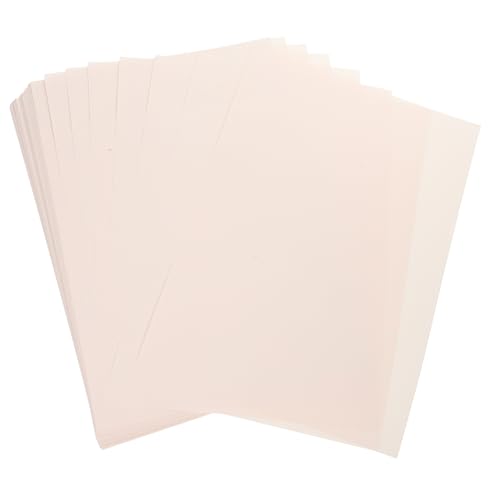 DIKACA 100 Stück Sublimationspapier Weiß Hitzebeständiges Transferpapier für T Shirts Taschen Kissen Bedruckbares Thermotransferpapier für Textilien Kompatibel Baumwollstoffen von DIKACA