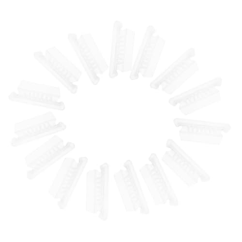DIKACA 100 Stück Transparente PVC Hängeregister Tabs mit Einlegern Wiederverwendbare Ordner Registerkarten für Büro Schuldateien Langlebige Dateiordner Labels zur Schnellen von DIKACA
