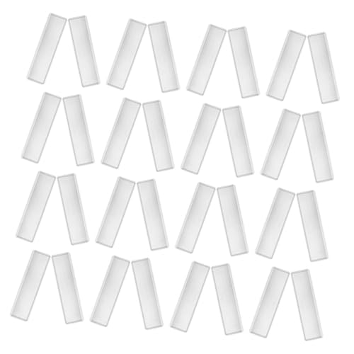 DIKACA 100 Stück Transparente Selbstklebende Etikettenhüllen aus PVC Wasserdichte Indexkarten-taschen Wiederverwendbar für Büro- Schul Lagerorganisation Geeignet für Schubladen Regale und DIKACA 100 Stück Transparente Selbstklebende Etikettenhüllen aus PVC Wasserdichte Indexkarten-taschen Wiederverwendbar für Büro- Schul Lagerorganisation Geeignet für Schubladen Regale und von DIKACA